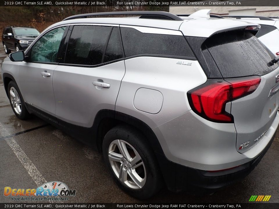 2019 GMC Terrain SLE AWD Quicksilver Metallic / Jet Black Photo #3