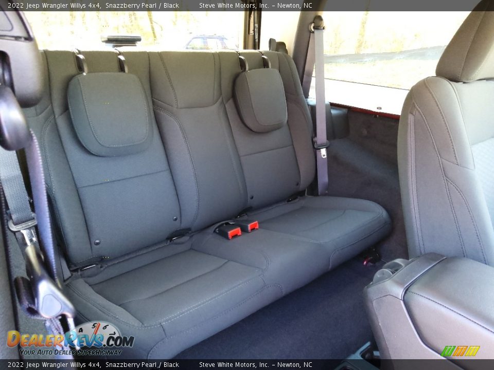 Rear Seat of 2022 Jeep Wrangler Willys 4x4 Photo #15