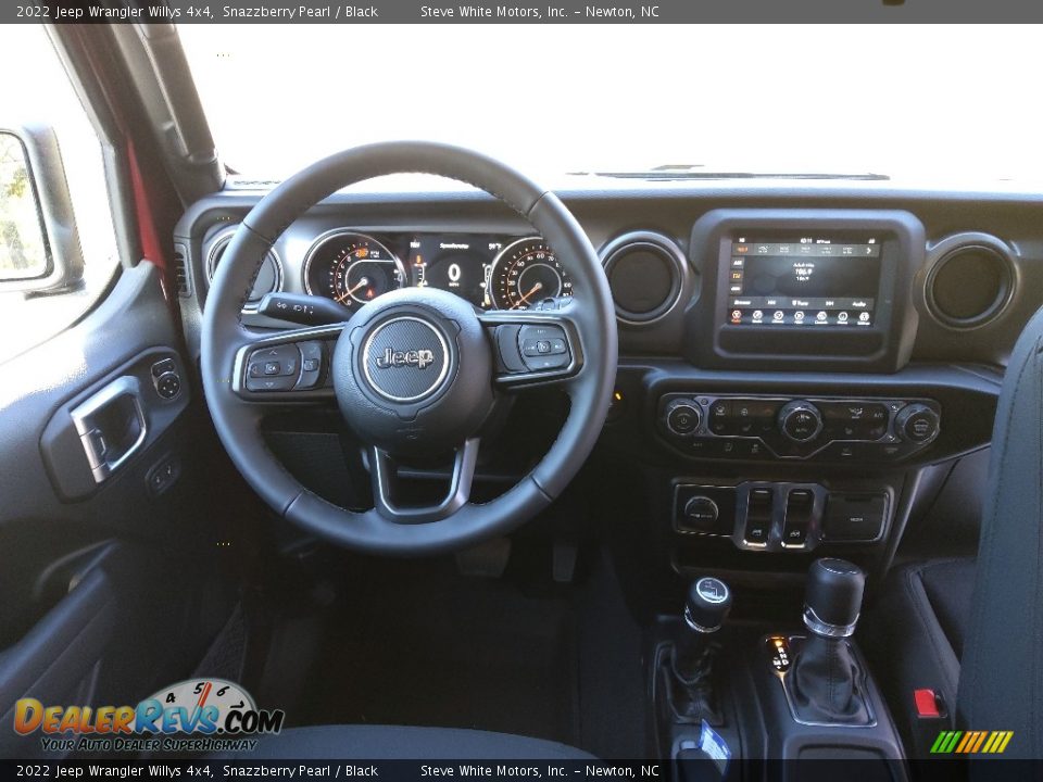 Dashboard of 2022 Jeep Wrangler Willys 4x4 Photo #17