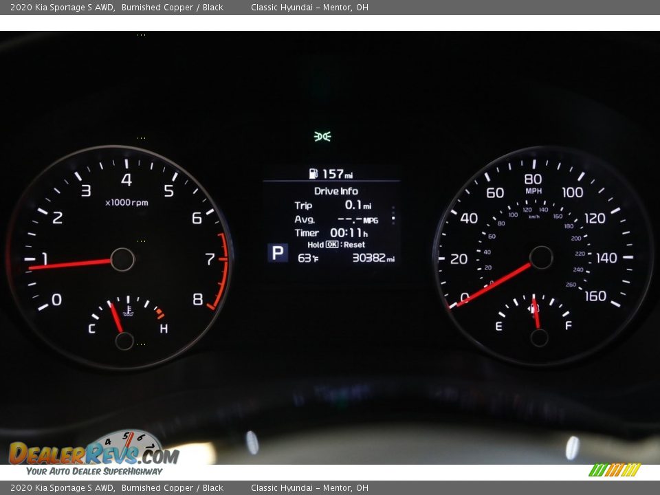 2020 Kia Sportage S AWD Burnished Copper / Black Photo #8