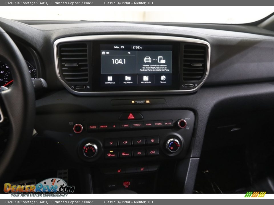 2020 Kia Sportage S AWD Burnished Copper / Black Photo #9