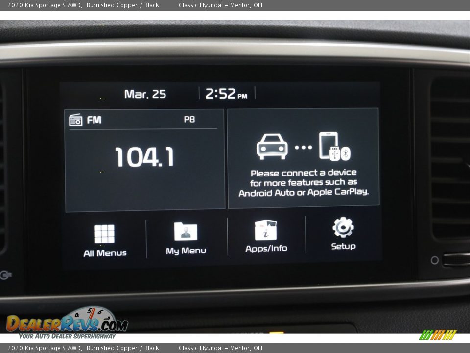 2020 Kia Sportage S AWD Burnished Copper / Black Photo #10