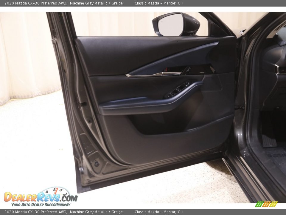 2020 Mazda CX-30 Preferred AWD Machine Gray Metallic / Greige Photo #4