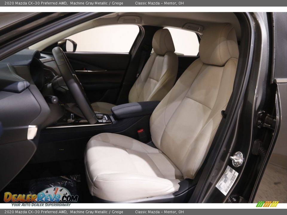 2020 Mazda CX-30 Preferred AWD Machine Gray Metallic / Greige Photo #5
