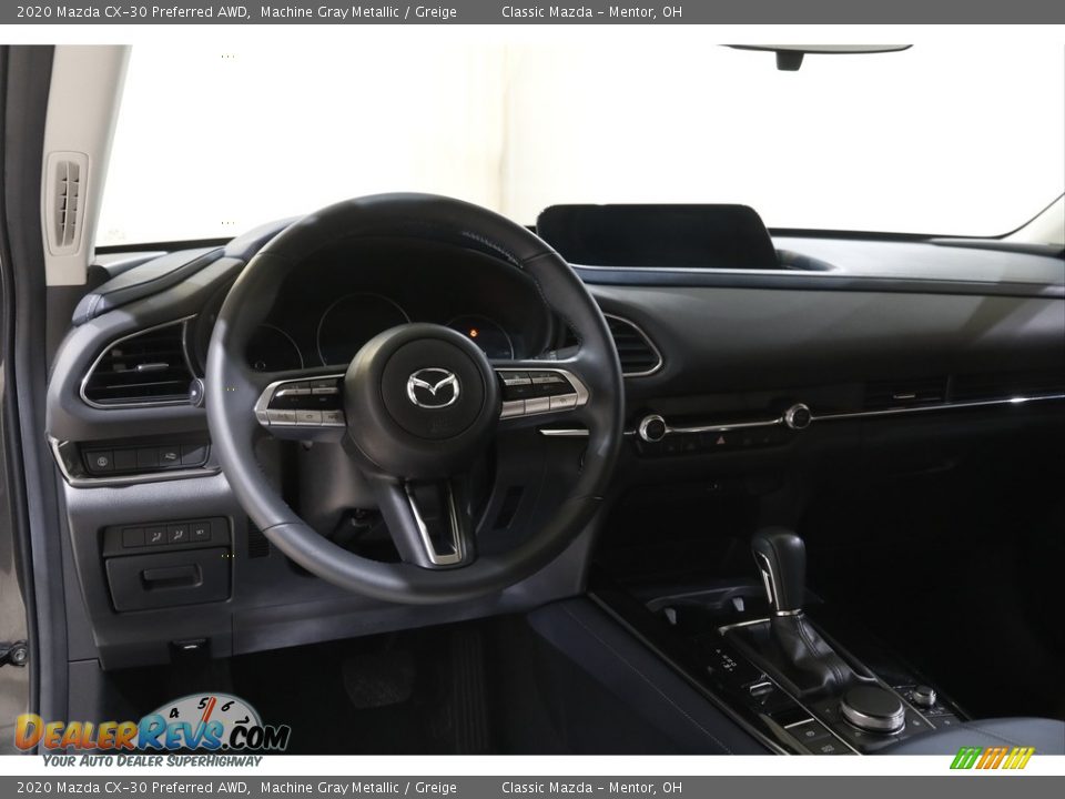 2020 Mazda CX-30 Preferred AWD Machine Gray Metallic / Greige Photo #6