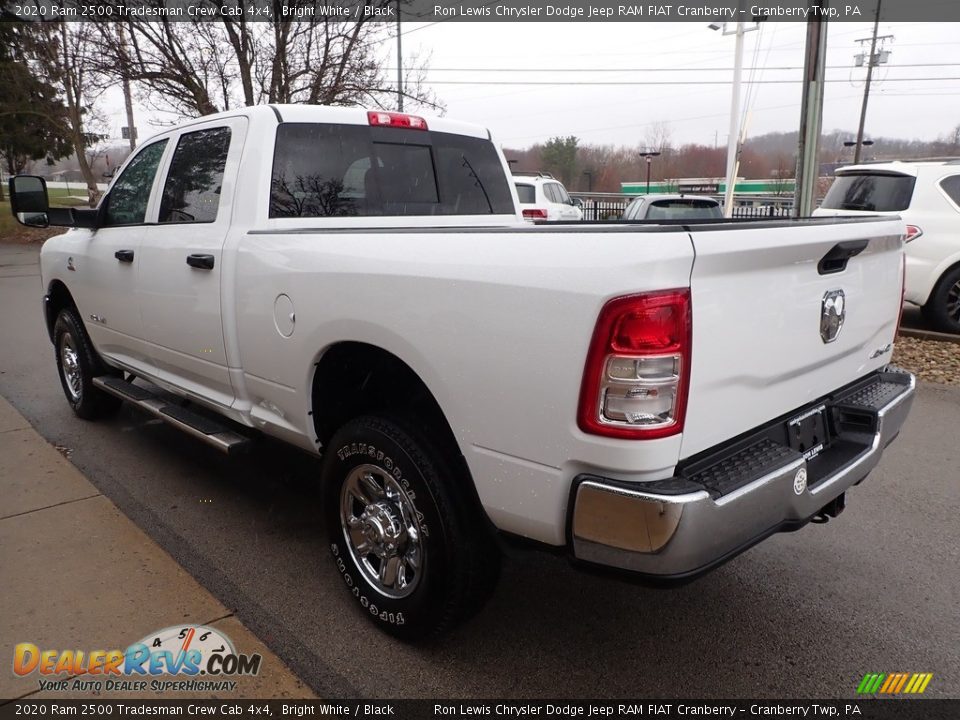2020 Ram 2500 Tradesman Crew Cab 4x4 Bright White / Black Photo #4