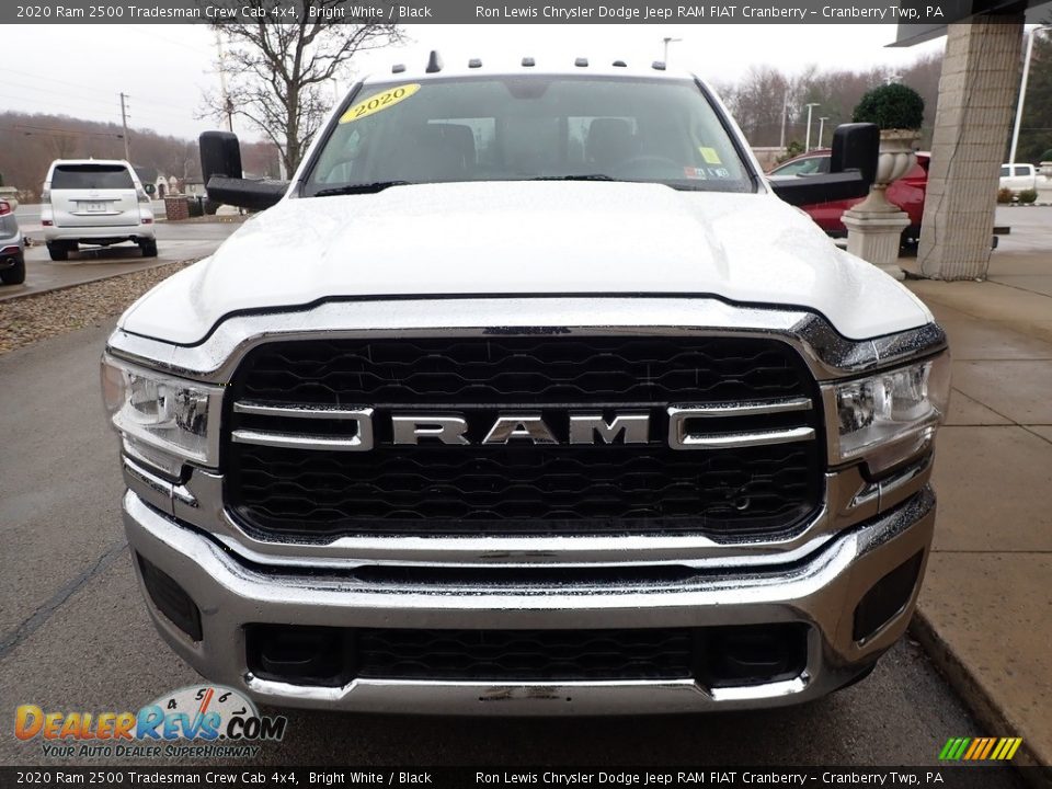 2020 Ram 2500 Tradesman Crew Cab 4x4 Bright White / Black Photo #7