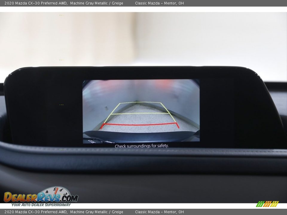 2020 Mazda CX-30 Preferred AWD Machine Gray Metallic / Greige Photo #13