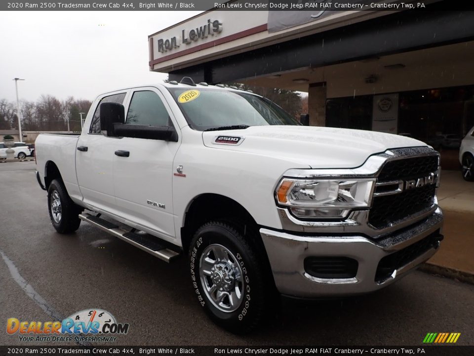 2020 Ram 2500 Tradesman Crew Cab 4x4 Bright White / Black Photo #8