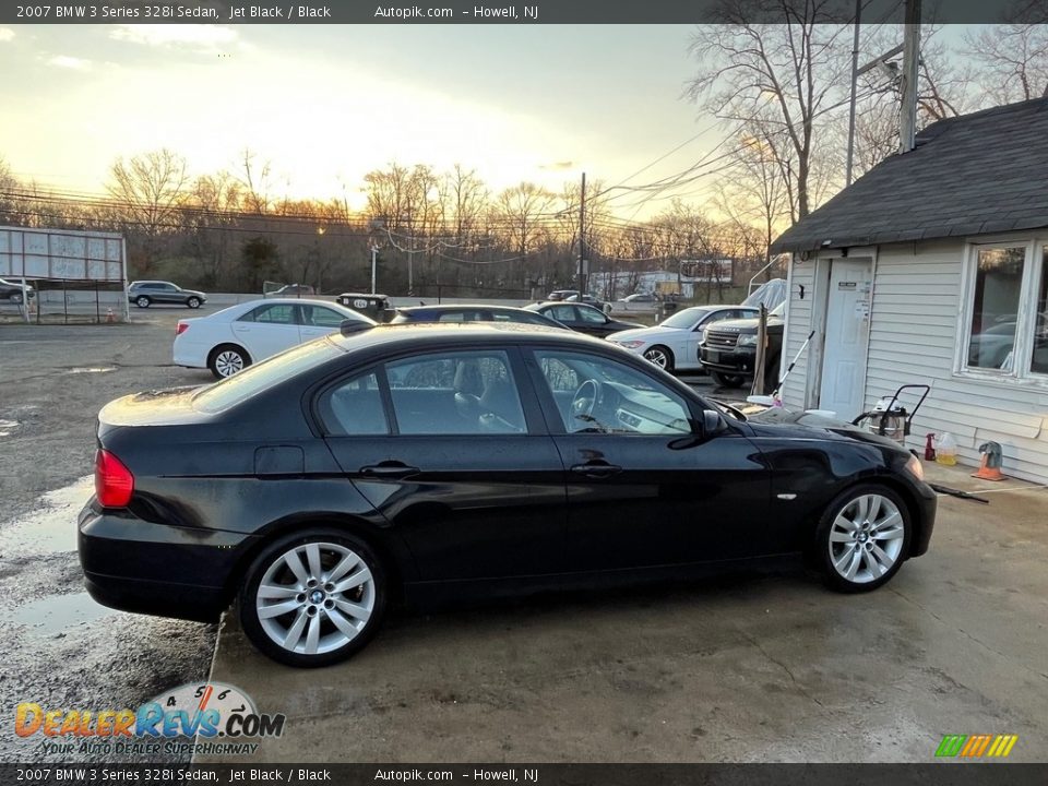 2007 BMW 3 Series 328i Sedan Jet Black / Black Photo #5