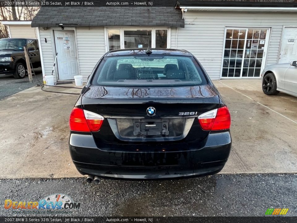 2007 BMW 3 Series 328i Sedan Jet Black / Black Photo #8