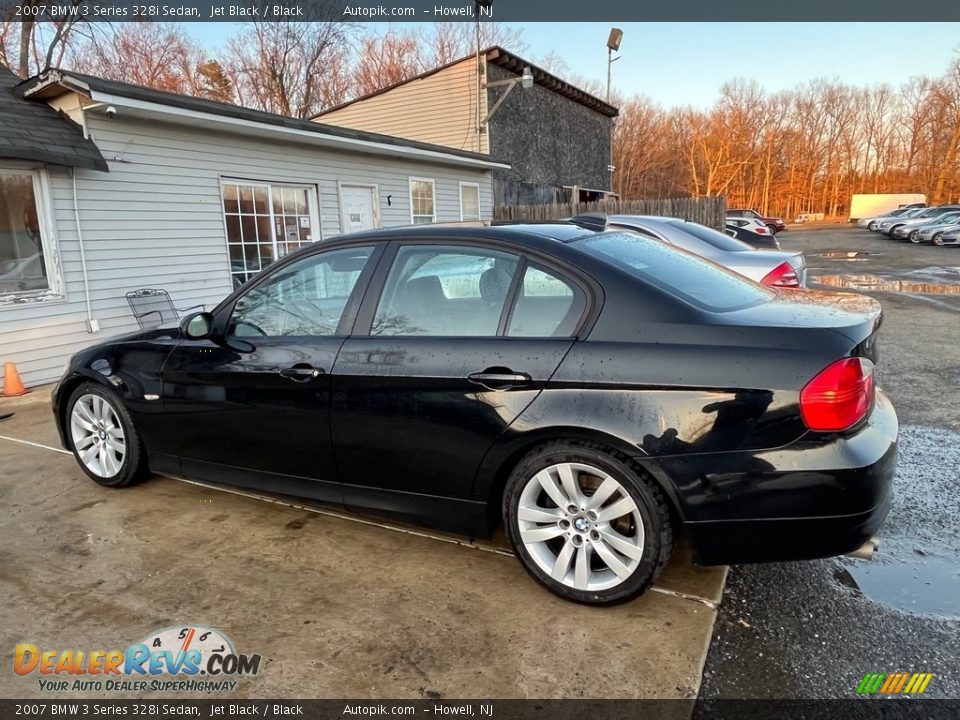 2007 BMW 3 Series 328i Sedan Jet Black / Black Photo #10