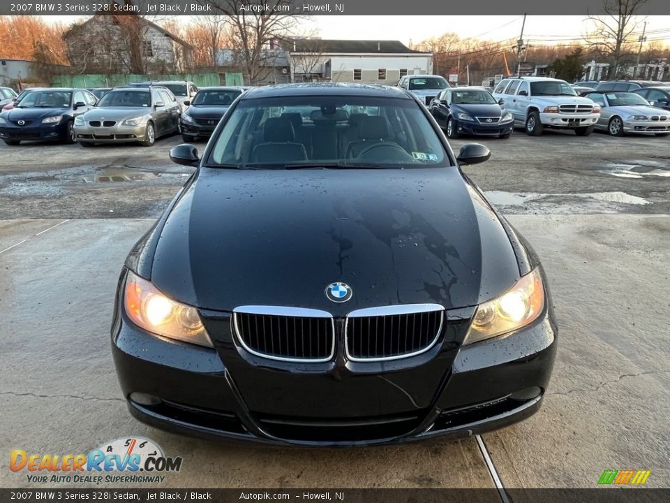 2007 BMW 3 Series 328i Sedan Jet Black / Black Photo #14