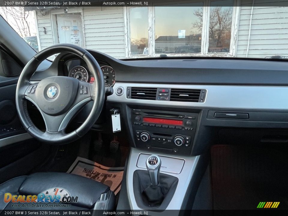 2007 BMW 3 Series 328i Sedan Jet Black / Black Photo #21