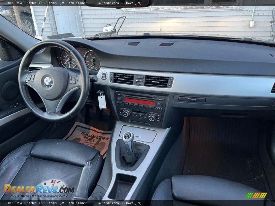 2007 BMW 3 Series 328i Sedan Jet Black / Black Photo #22