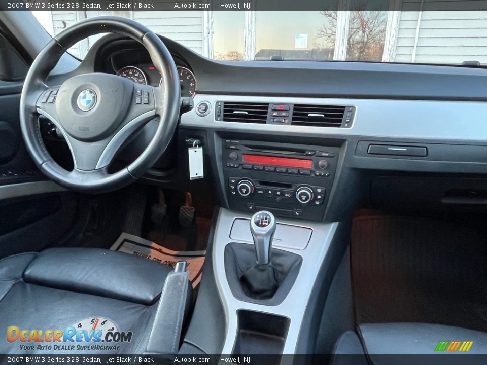 2007 BMW 3 Series 328i Sedan Jet Black / Black Photo #23