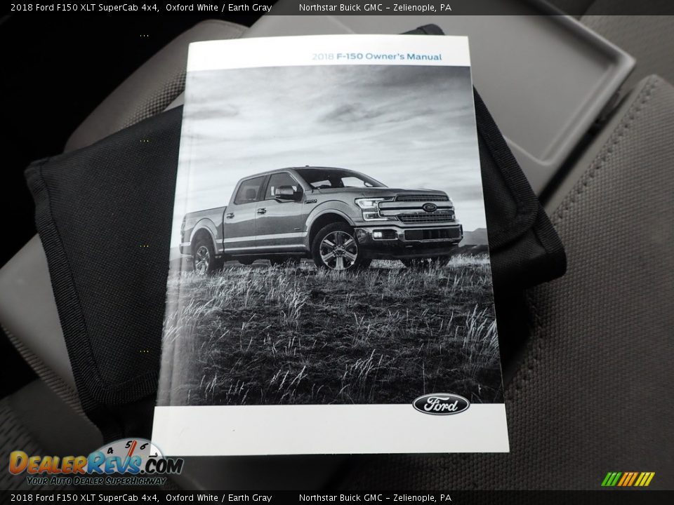 2018 Ford F150 XLT SuperCab 4x4 Oxford White / Earth Gray Photo #29
