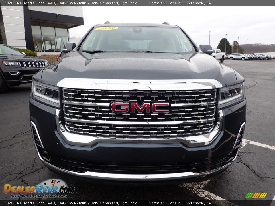 2020 GMC Acadia Denali AWD Dark Sky Metallic / Dark Galvanized/Light Shale Photo #3