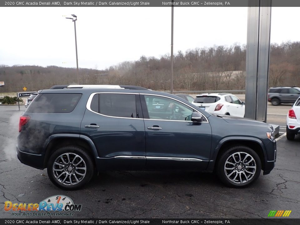 2020 GMC Acadia Denali AWD Dark Sky Metallic / Dark Galvanized/Light Shale Photo #5