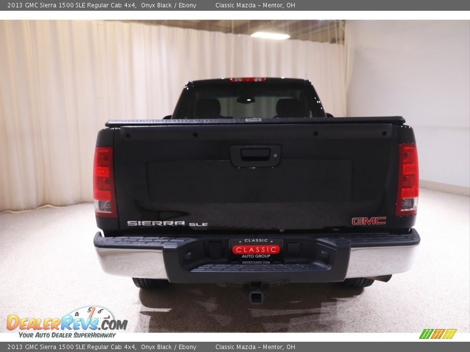 2013 GMC Sierra 1500 SLE Regular Cab 4x4 Onyx Black / Ebony Photo #12