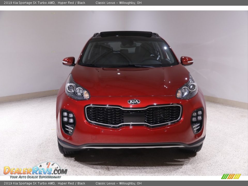 2019 Kia Sportage SX Turbo AWD Hyper Red / Black Photo #2