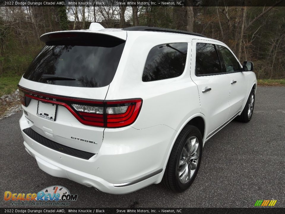 2022 Dodge Durango Citadel AWD White Knuckle / Black Photo #6