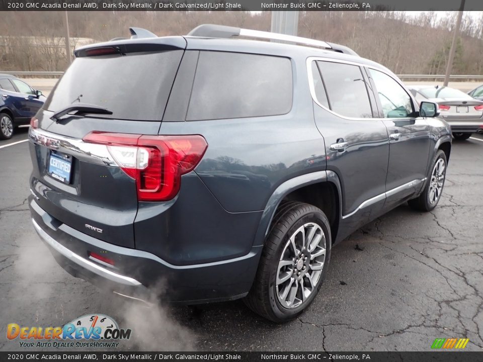 2020 GMC Acadia Denali AWD Dark Sky Metallic / Dark Galvanized/Light Shale Photo #8