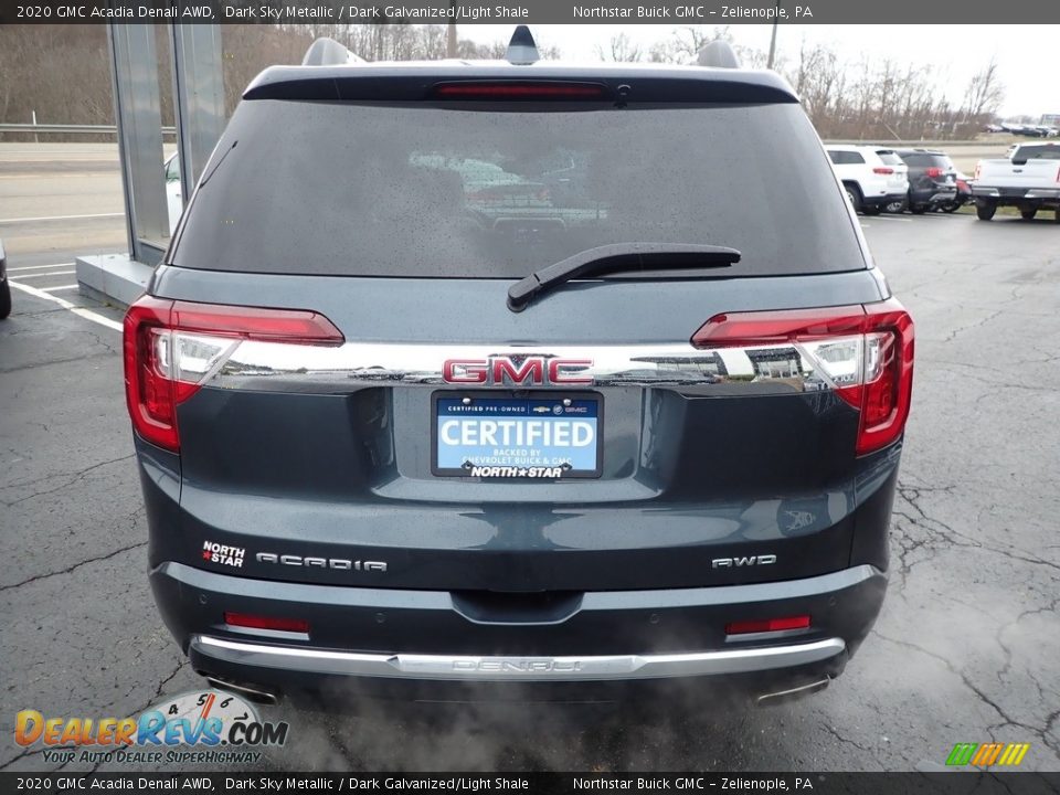 2020 GMC Acadia Denali AWD Dark Sky Metallic / Dark Galvanized/Light Shale Photo #9