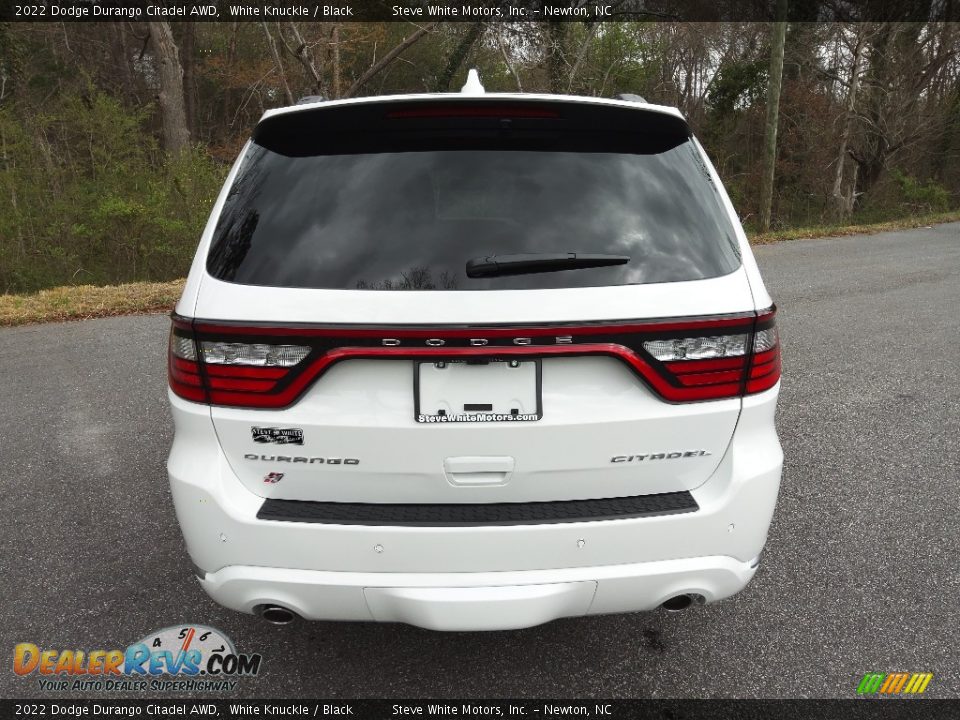 2022 Dodge Durango Citadel AWD White Knuckle / Black Photo #7