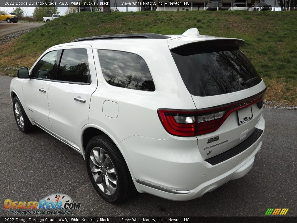 2022 Dodge Durango Citadel AWD White Knuckle / Black Photo #8