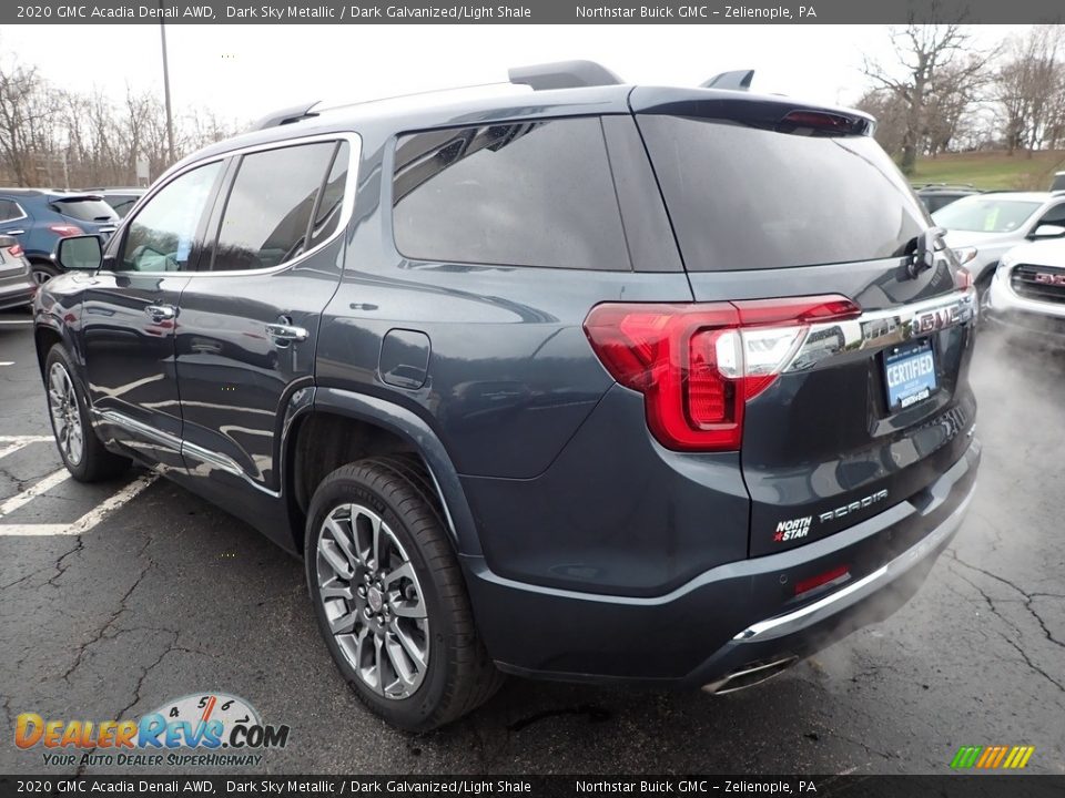 2020 GMC Acadia Denali AWD Dark Sky Metallic / Dark Galvanized/Light Shale Photo #11