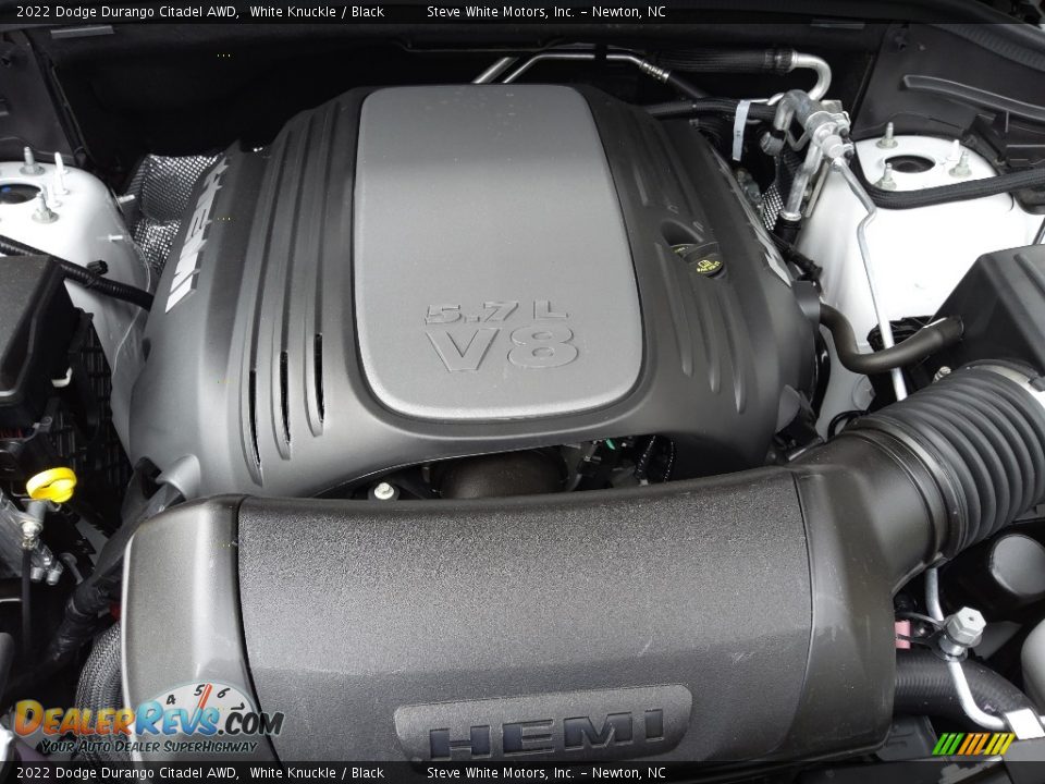 2022 Dodge Durango Citadel AWD 5.7 Liter HEMI OHV 16-Valve VVT V8 Engine Photo #9