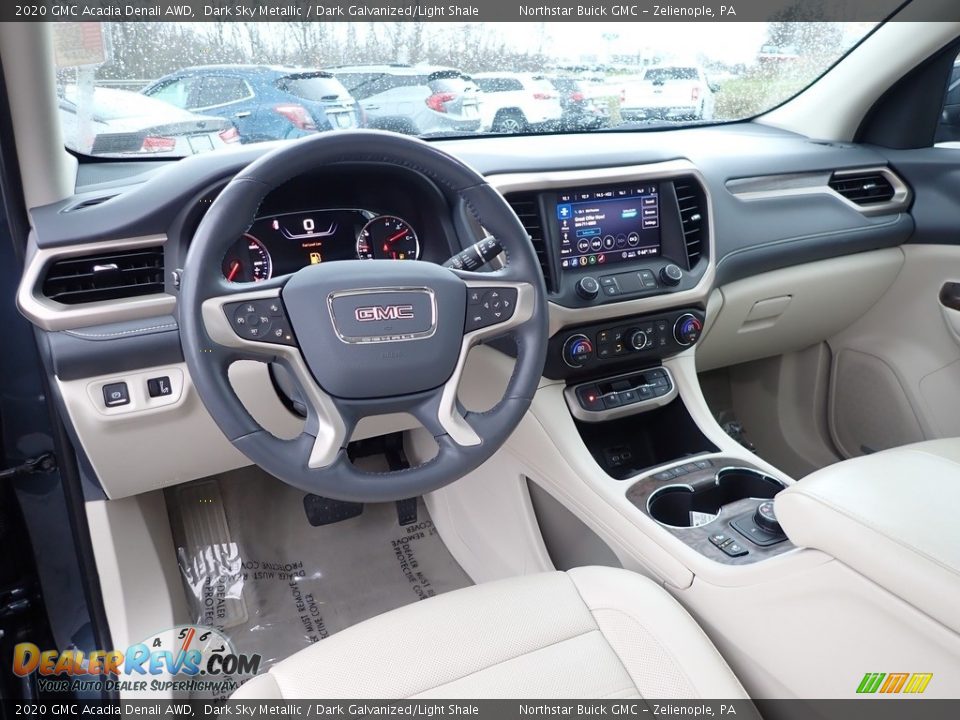 2020 GMC Acadia Denali AWD Dark Sky Metallic / Dark Galvanized/Light Shale Photo #18