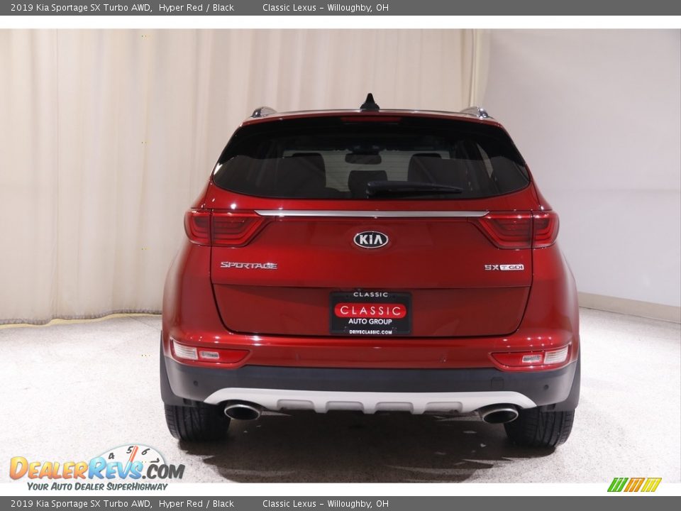 2019 Kia Sportage SX Turbo AWD Hyper Red / Black Photo #20