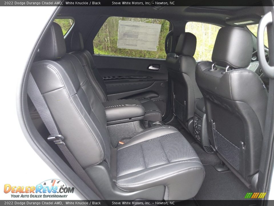 Rear Seat of 2022 Dodge Durango Citadel AWD Photo #20