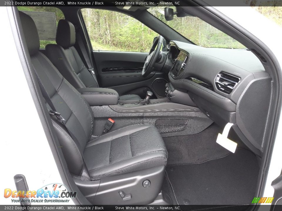 Front Seat of 2022 Dodge Durango Citadel AWD Photo #21