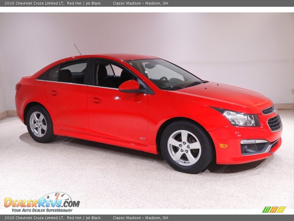 2016 Chevrolet Cruze Limited LT Red Hot / Jet Black Photo #1