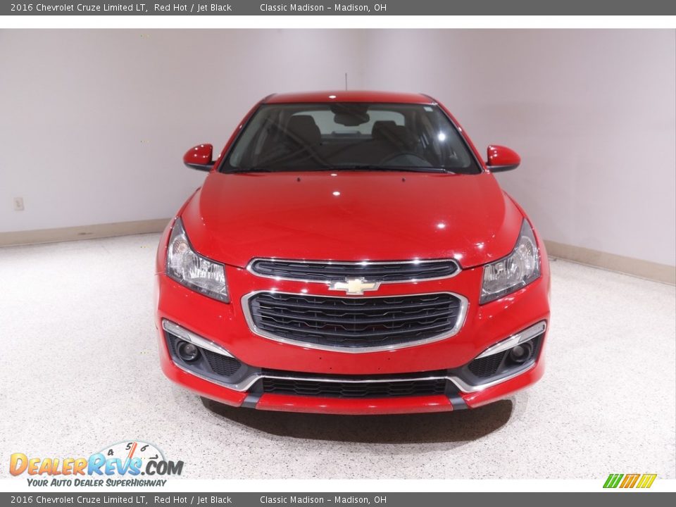 2016 Chevrolet Cruze Limited LT Red Hot / Jet Black Photo #2