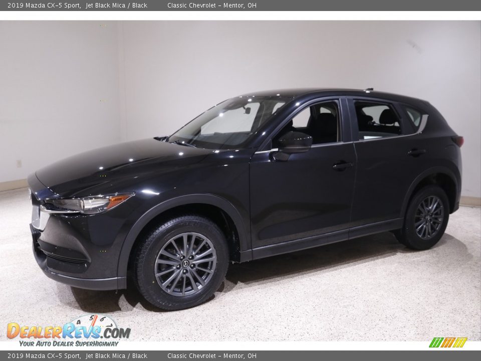 2019 Mazda CX-5 Sport Jet Black Mica / Black Photo #3