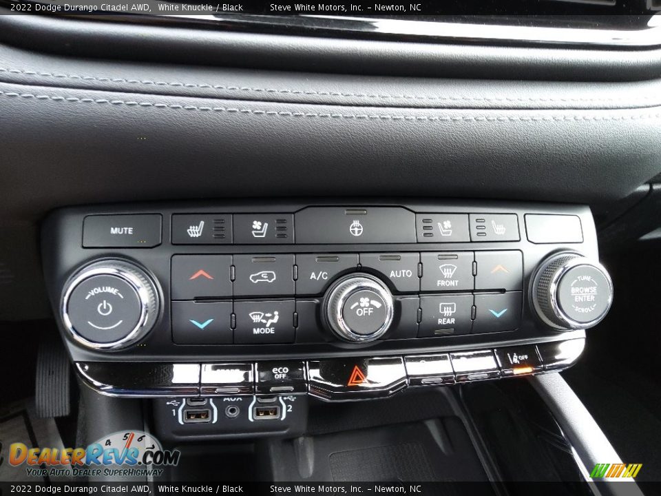 Controls of 2022 Dodge Durango Citadel AWD Photo #29