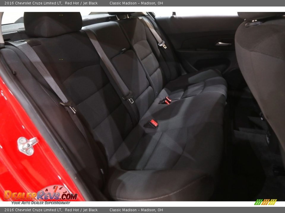 2016 Chevrolet Cruze Limited LT Red Hot / Jet Black Photo #14