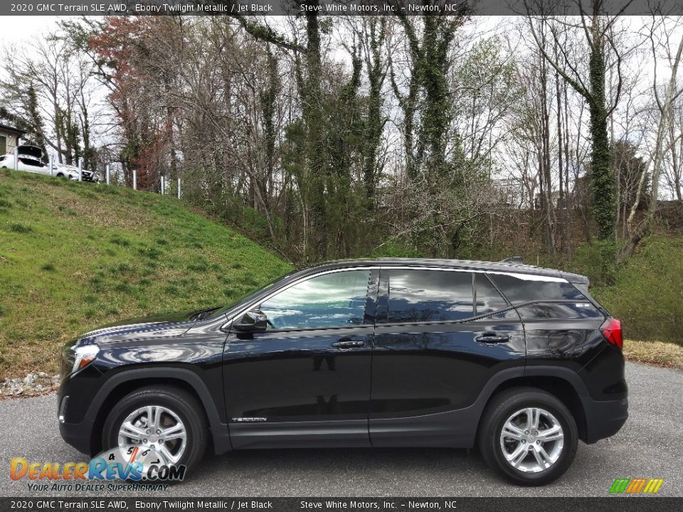 2020 GMC Terrain SLE AWD Ebony Twilight Metallic / Jet Black Photo #1