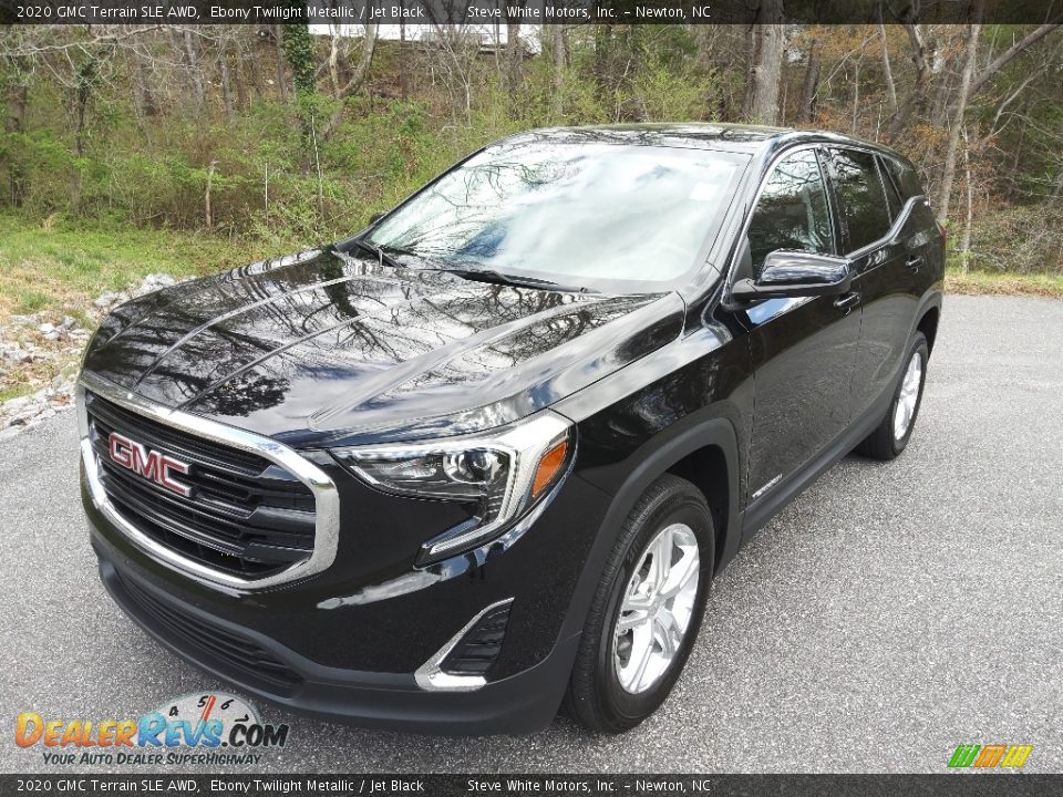 2020 GMC Terrain SLE AWD Ebony Twilight Metallic / Jet Black Photo #2