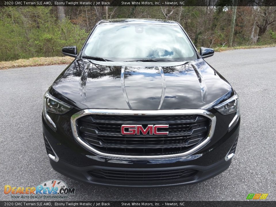 2020 GMC Terrain SLE AWD Ebony Twilight Metallic / Jet Black Photo #3