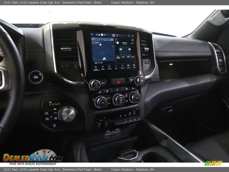 2022 Ram 1500 Laramie Crew Cab 4x4 Delmonico Red Pearl / Black Photo #9