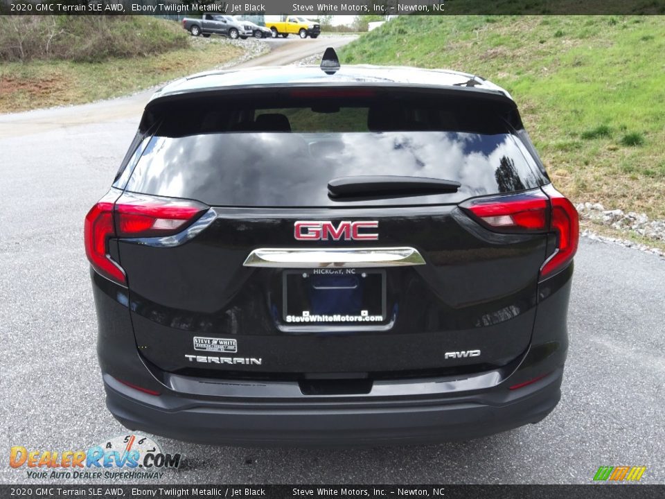 2020 GMC Terrain SLE AWD Ebony Twilight Metallic / Jet Black Photo #7