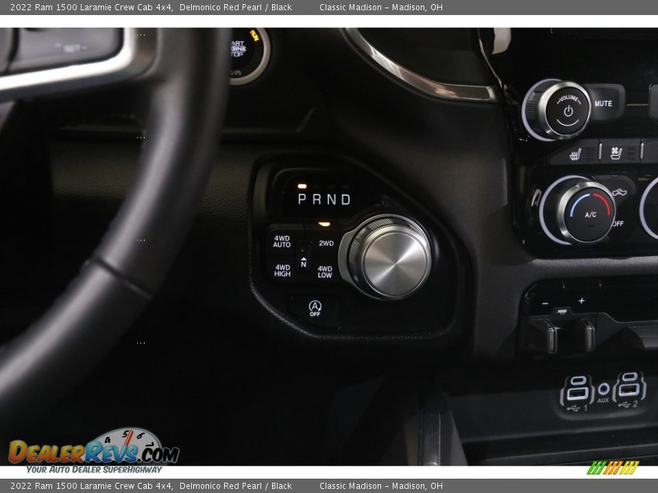 2022 Ram 1500 Laramie Crew Cab 4x4 Delmonico Red Pearl / Black Photo #16