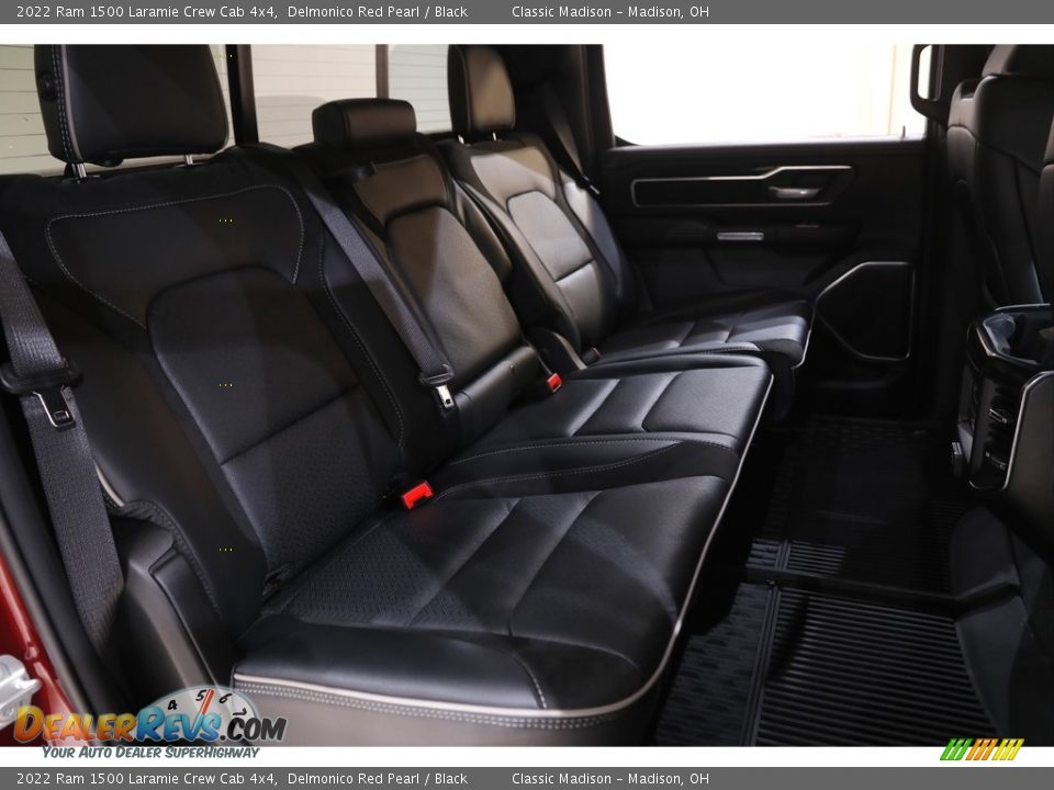 2022 Ram 1500 Laramie Crew Cab 4x4 Delmonico Red Pearl / Black Photo #21