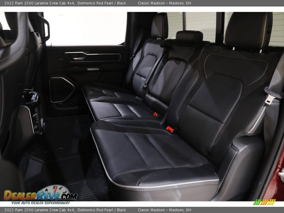 2022 Ram 1500 Laramie Crew Cab 4x4 Delmonico Red Pearl / Black Photo #22