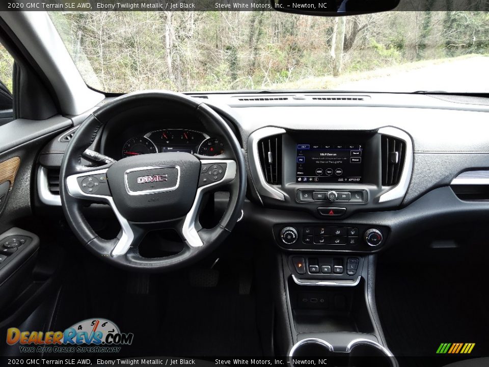 2020 GMC Terrain SLE AWD Ebony Twilight Metallic / Jet Black Photo #17